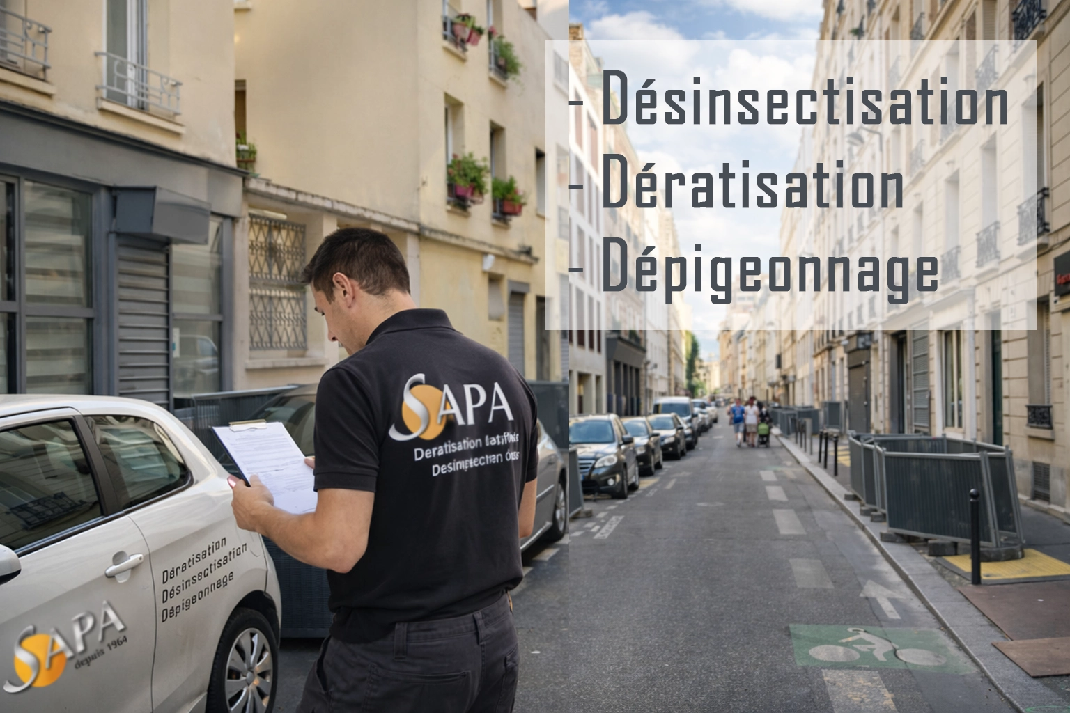 Environnement urbain de Nantes favorisant la prolifération des insectes nuisibles