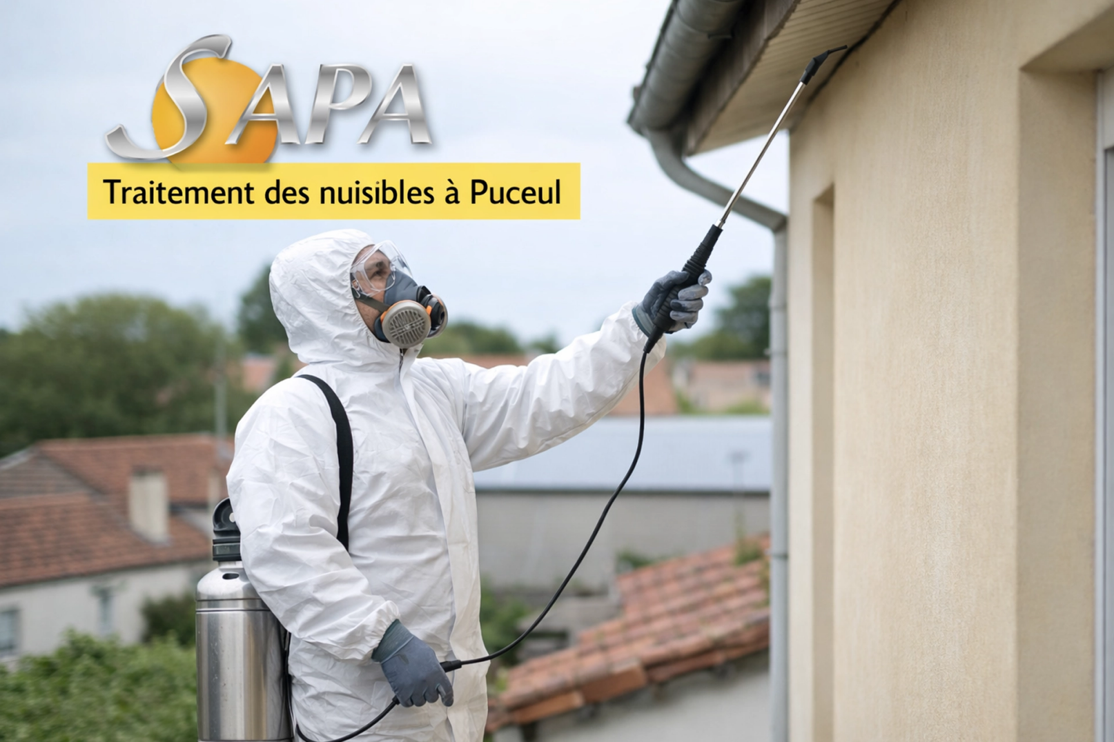 Intervention contre les insectes nuisibles à Puceul