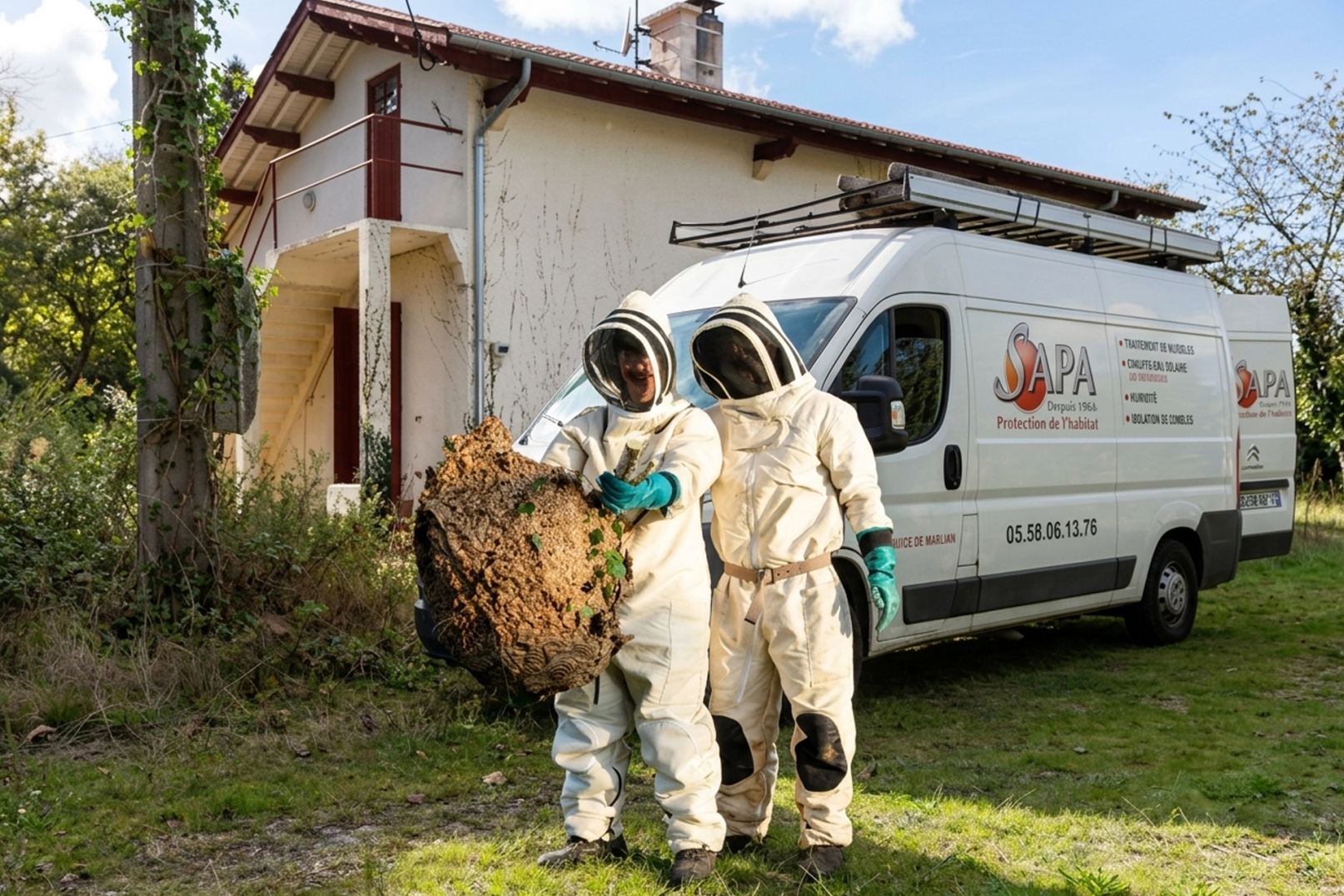 Technicien SAPA spécialisé en désinsectisation en Loire-Atlantique